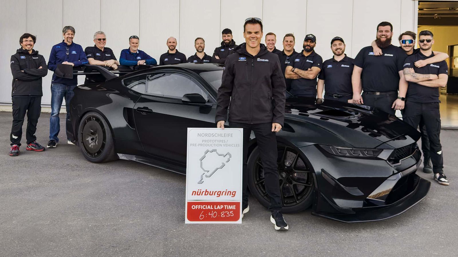 Η Ford έκανε νέο ρεκόρ στο Ring με τη Mustang GTD Competition